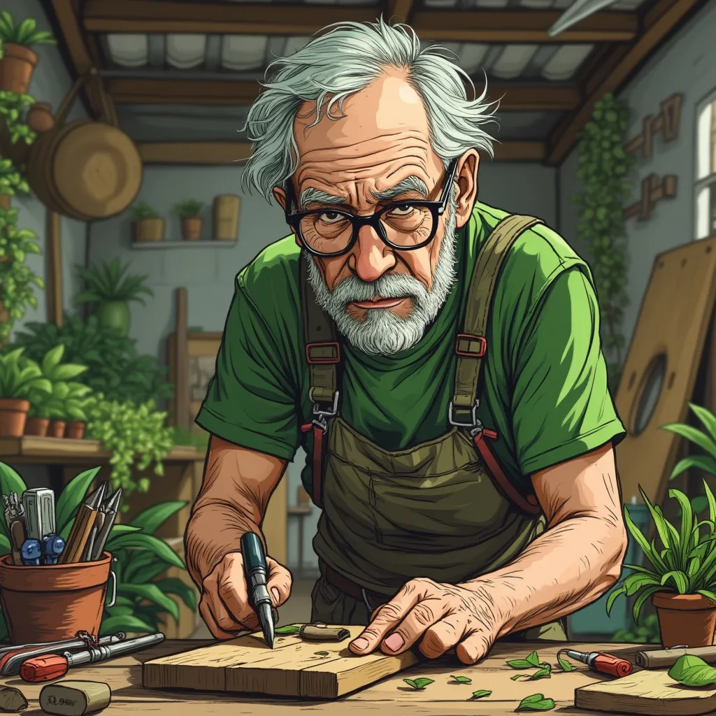 Mecánico experto ecológico
